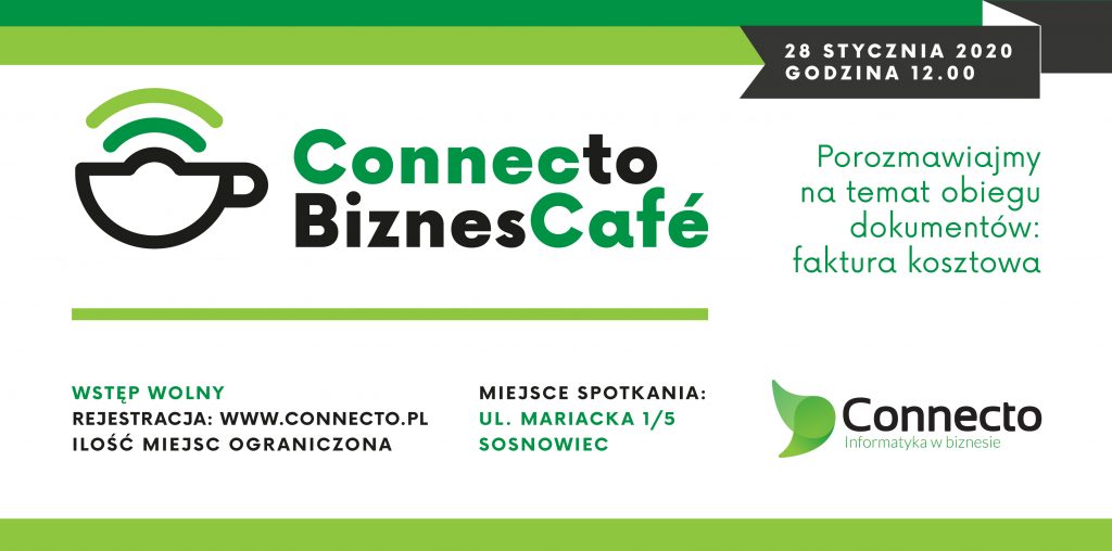 Zaproszenie connecto cafe